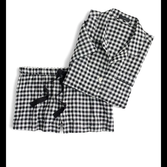 J. Crew Other - J crew gingham pajama set